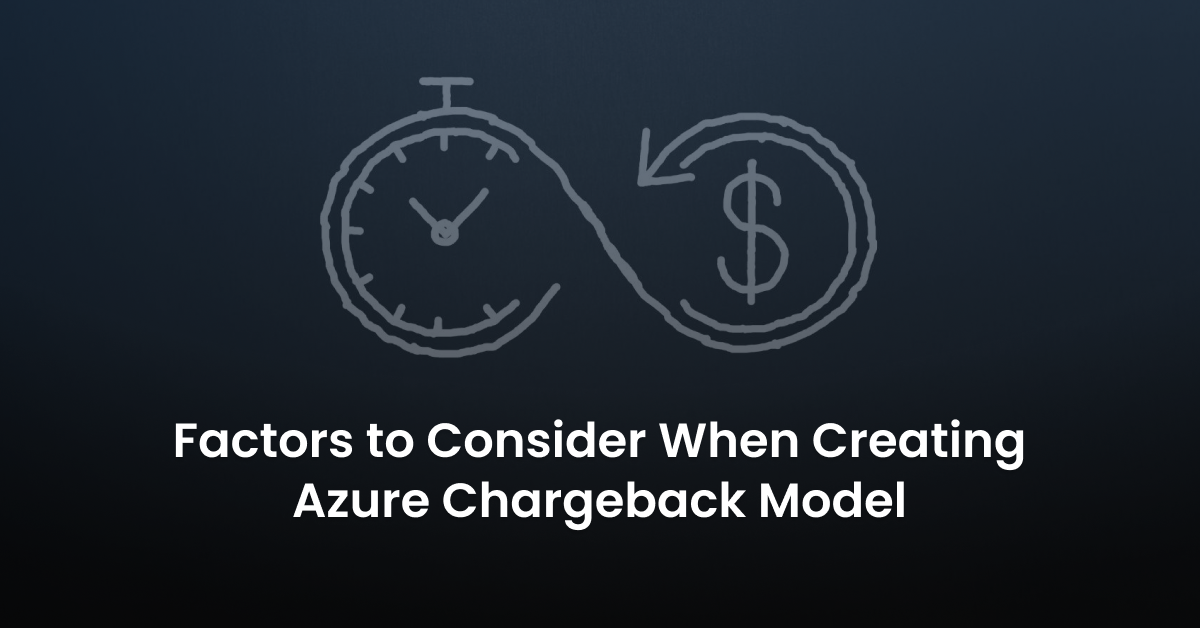 azure chargeback model azure chargeback model