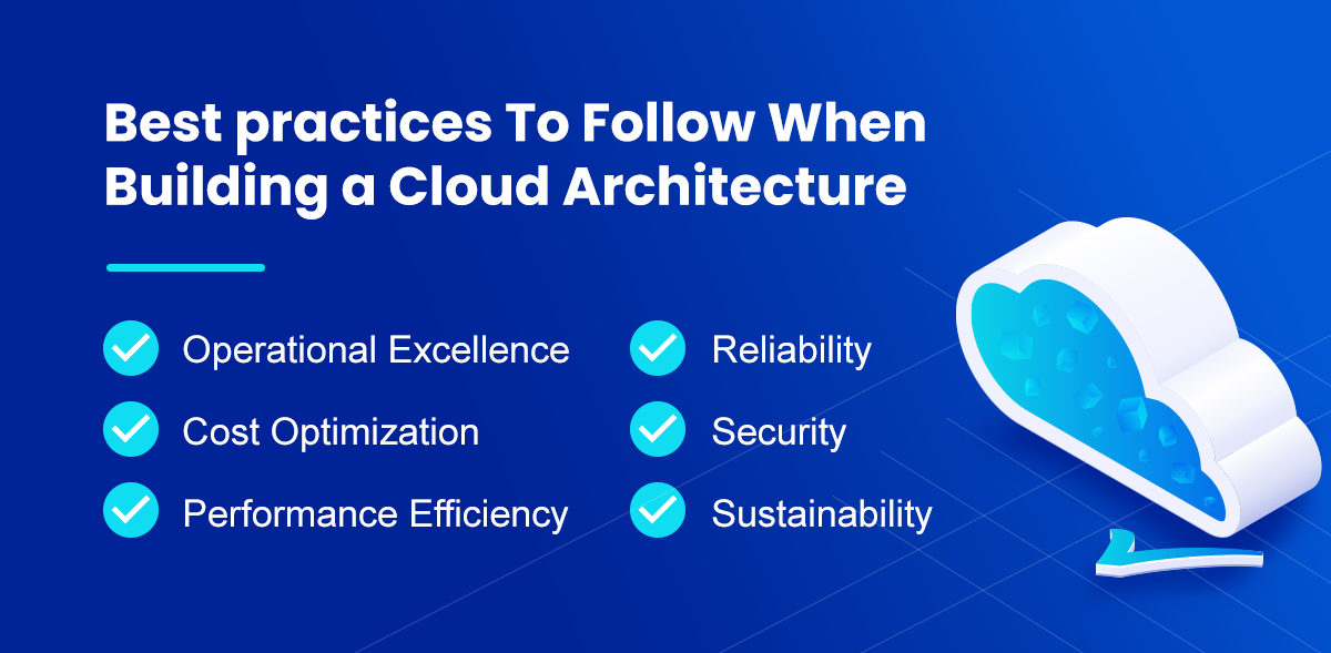 Best practices To Follow When Building a Cloud Architecture