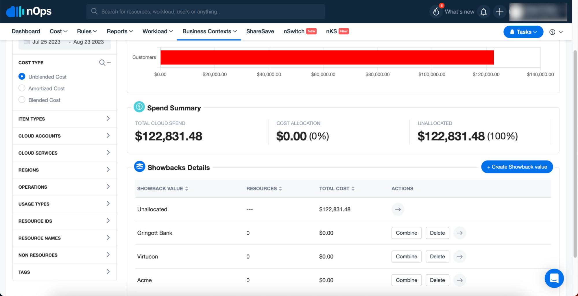 Business Contexts Dashboard image