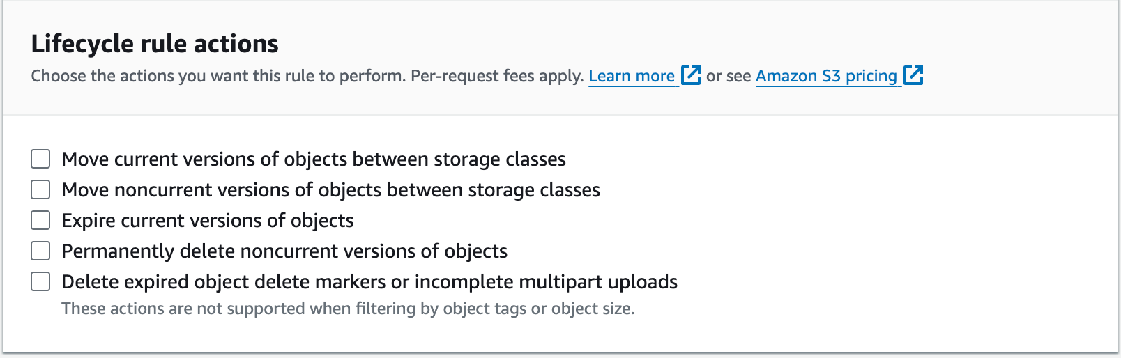 Lifecycle Policies