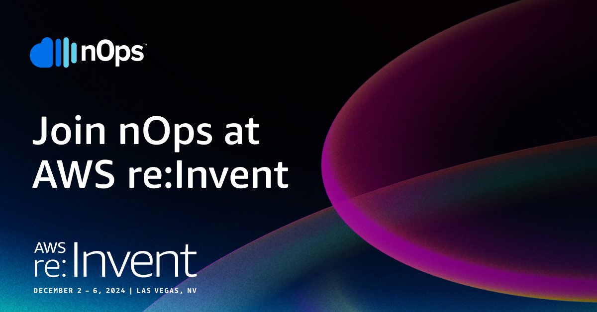 A social media post promoting nOps, a cloud cost optimization platform.