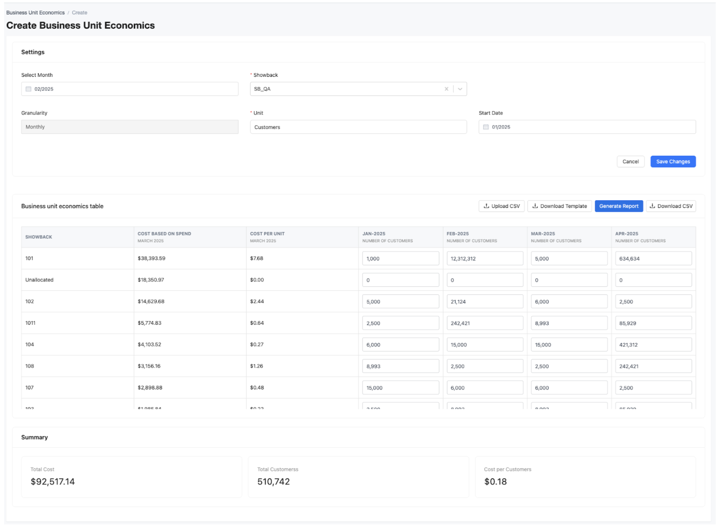 Screenshot of the nOps Business Context+