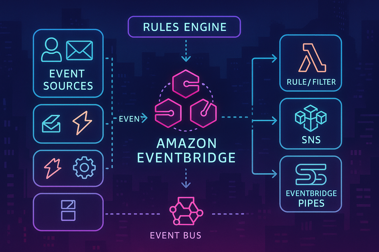 Event-driven architecture diagram 