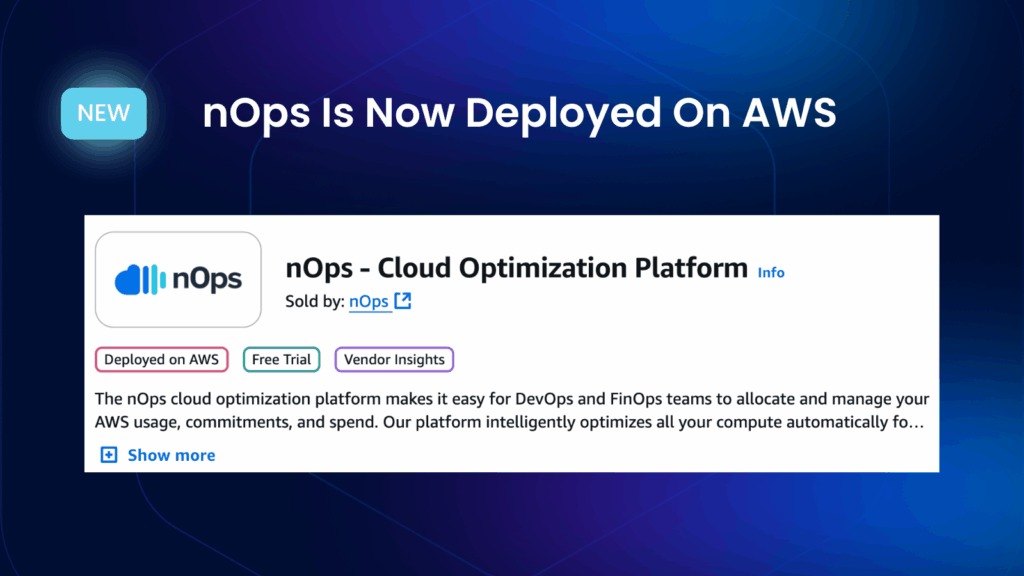 nOps is deployed on AWS: featured image