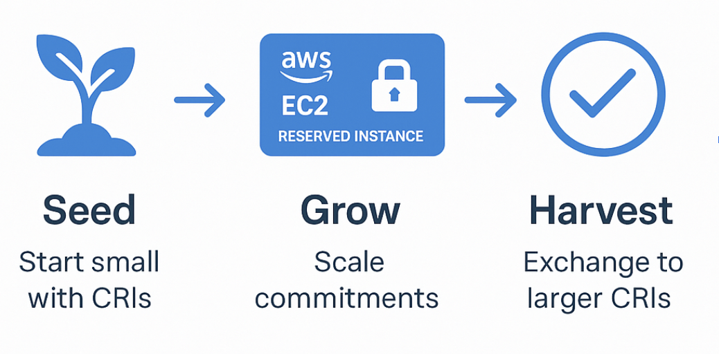 Grow, seed, scale commitments