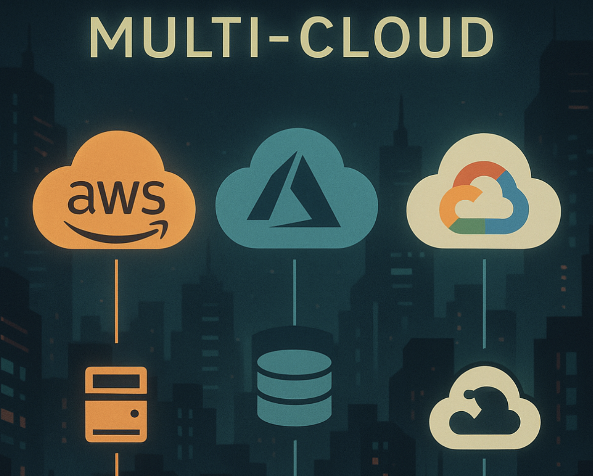 Multi-cloud environment diagram