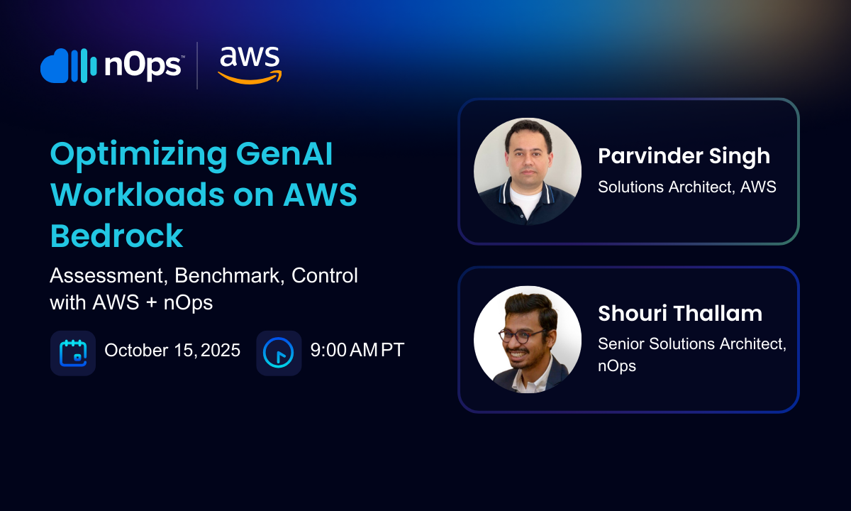 Optimizing GenAI Workloads on AWS Bedrock
